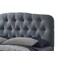 Baxton Studio Romeo Contemporary Grey Button-Tufted Upholstered Queen Size Bed 115-6272 - alternate 2